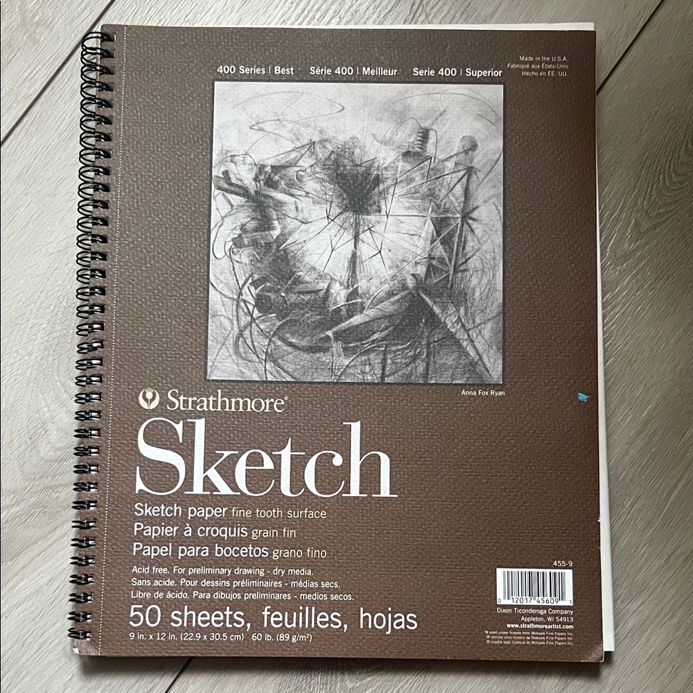 Strathmore Brown Sketch Pad 46 sheets